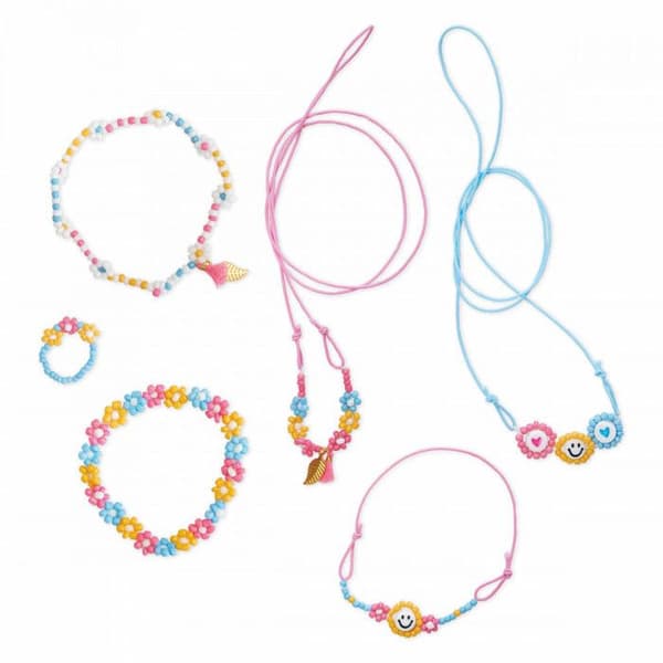 6 BJJOUX FLEURS EN PERLES