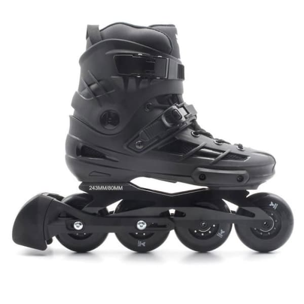 Rollers freeskate - Trigger - Cloud 80 - Svart - Hårdskal - Termoformbart foder
