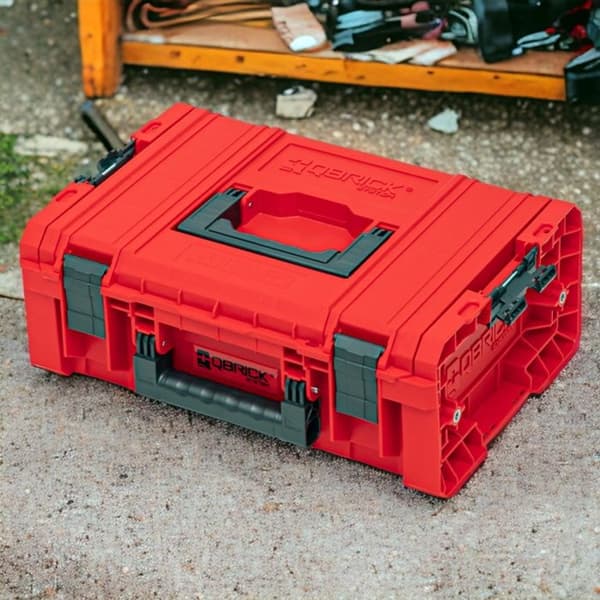 Verktygsväska - Qbrick System - PRO Technik Case 2.0 - Röd - Ultra HD - IP54