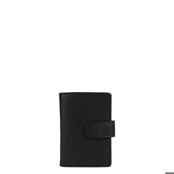 Kortfodral - BEMON - Enzo - Äkta Läder - RFID-skydd - Kompakt 10.5x7.5x2 cm
