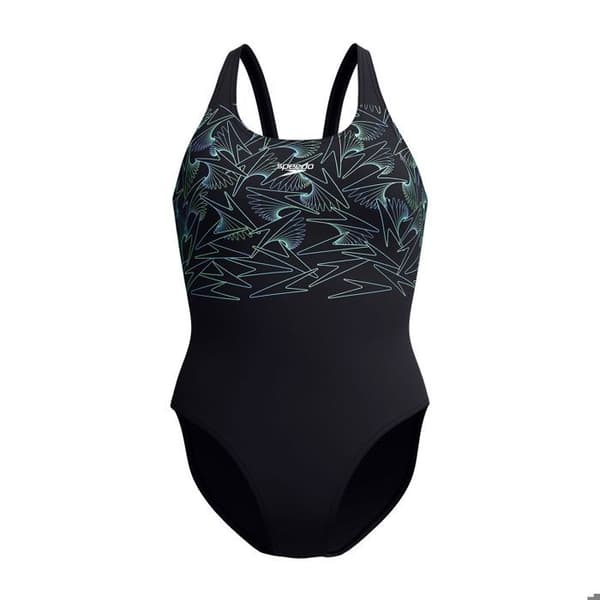 Baddräkt 1-delad dam Speedo Eco+ Hyperboom Placem Muscleb