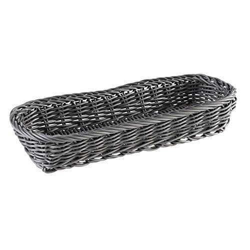 APS BESTIKKORG 27 X 10 CM, H: 4,5 CM POLYPROPYLEN, ANTRAZIT