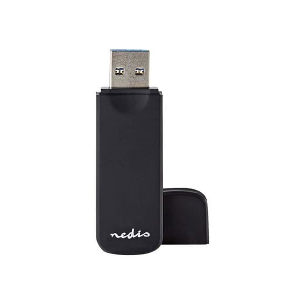 Nedis CRDRU3100BK 7-i-1 kortläsare (MMC, SD, microSD, SDHC, microSDHC, SDXC, microSDXC) USB 3.0