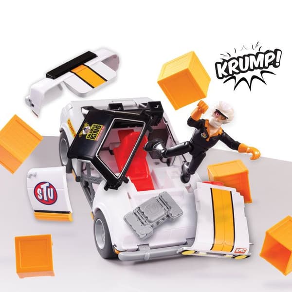 Krasch Racingbil - BANDAI - Stuntman Stu - COSS8200