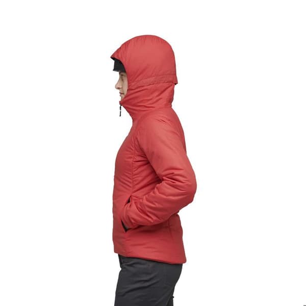 Svart Diamond First Light Stretch hoodie för kvinnor