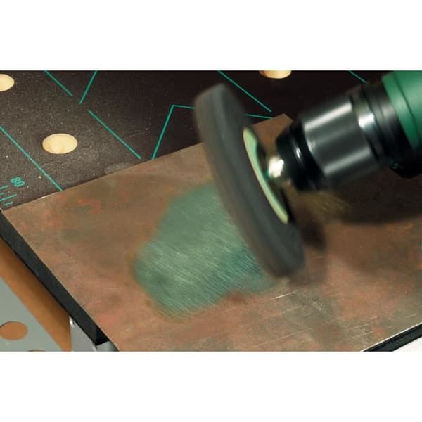 Slipskiva - WOLFCRAFT - Ø 100 x 13 mm - Skum - Multimaterial - 1 st.