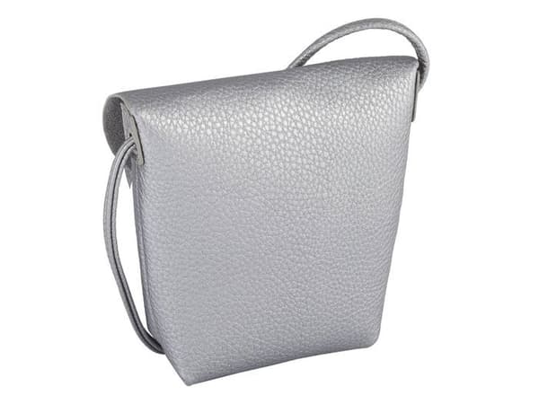 Axelväska - TOM TAILOR - Ida Flap Bag No Zip S - Silver - 100% polyurethan - 17x16x5cm
