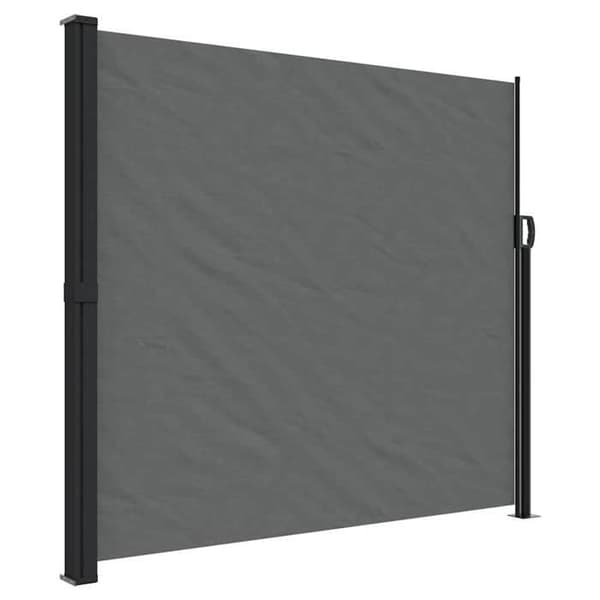 vidaXL Retractable sidokappa antracit 180x600 cm 4004548