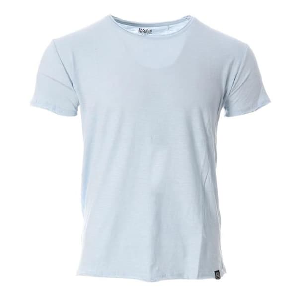 Ljusblå T-shirt för män Paname Brothers TED