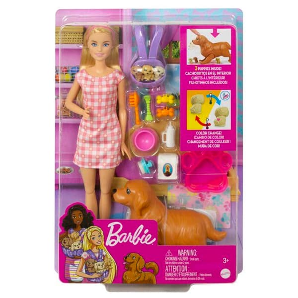 Barbie - Valpfödelselåda - Modedocka - Från 3 år HCK75