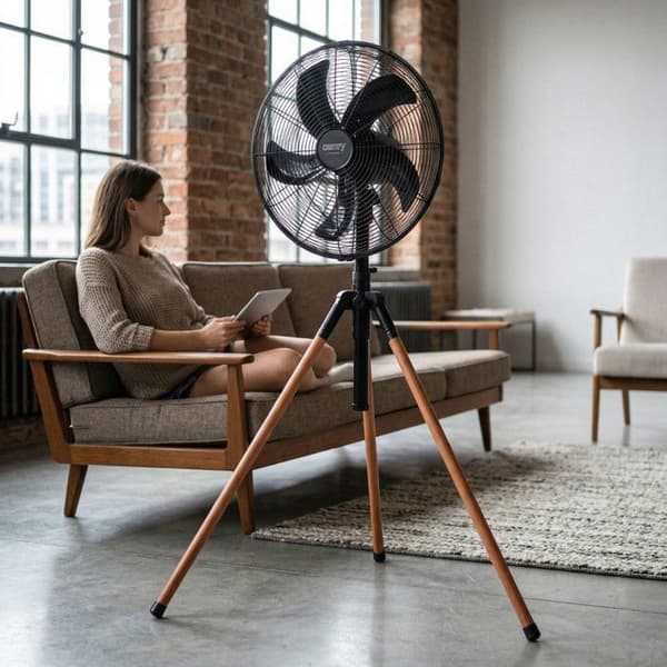 Ställbar fläkt - CAMRY - CR 7329 - 40 cm - 100 W - Oscillation 250°