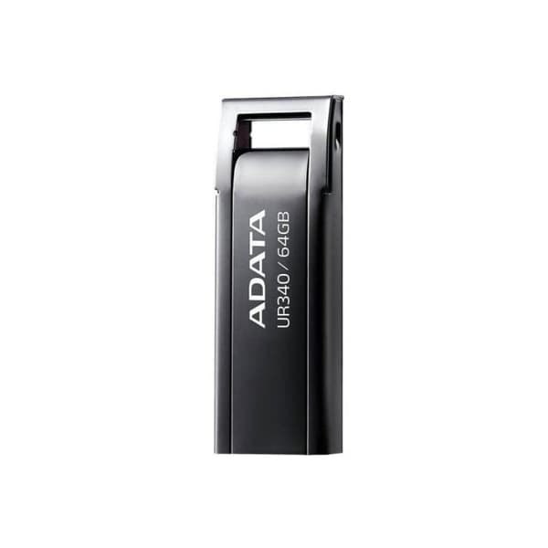 USB flashläsare - ADATA - UR340 - 64 GB - USB Typ A 3.2 - Läsning hastighet 100 MB/s