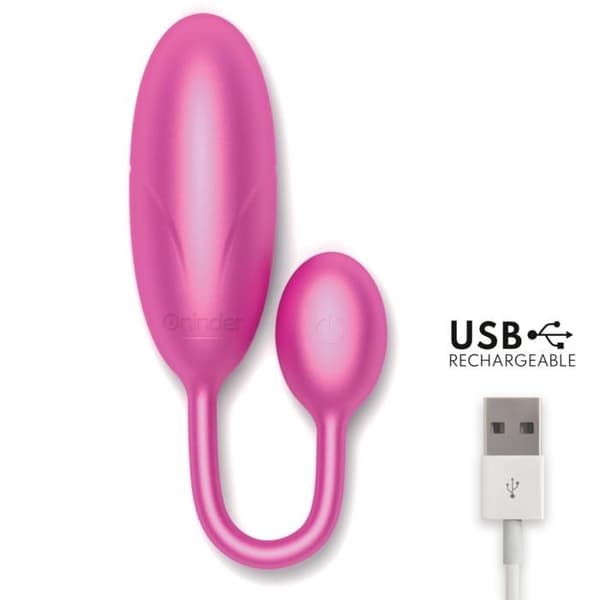 ONINDER - VIBRANT EGG DENVER PINK 7 X 2,7 CM GRATIS APPLIKATION -