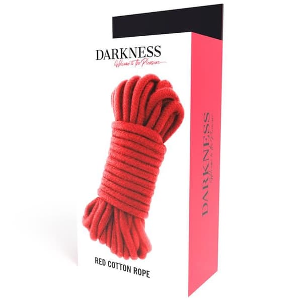 MÖRKER - JAPANSK ROPE 20 M RÖD -