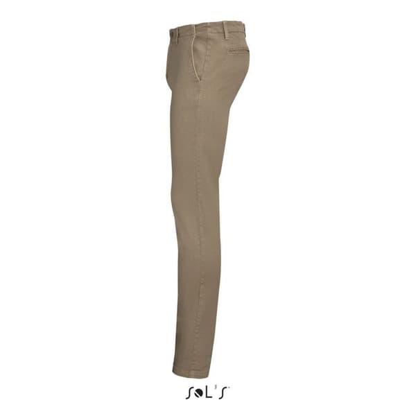 Pantalon Sol's Jules - Längd 35 - kastanj