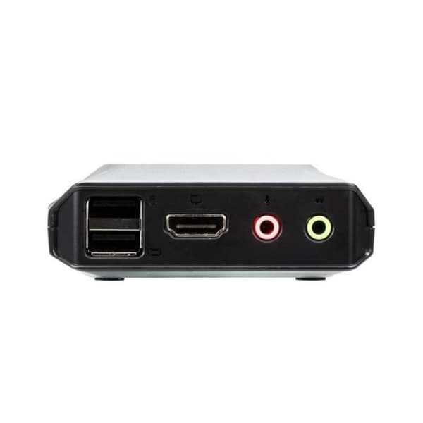 KVM-switch - ATEN - CS22H - 4K - 2 portar - HDMI och USB