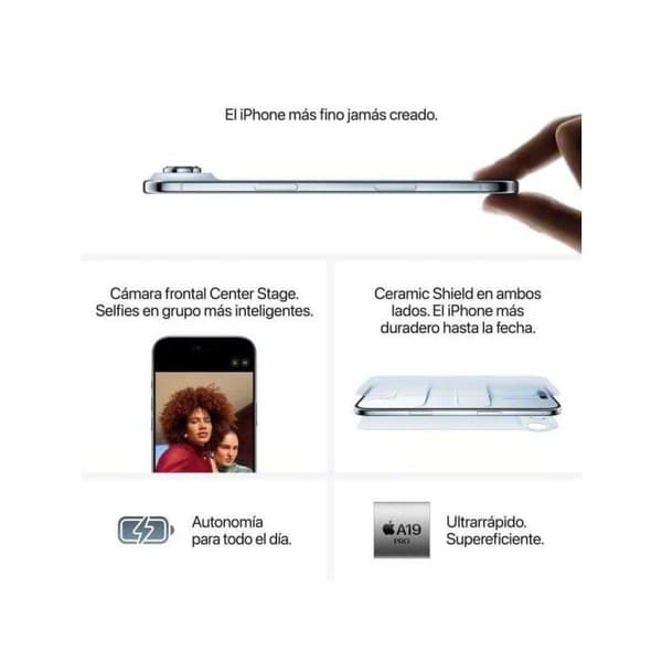 Apple iPhone Air 256GB Svart Rymd