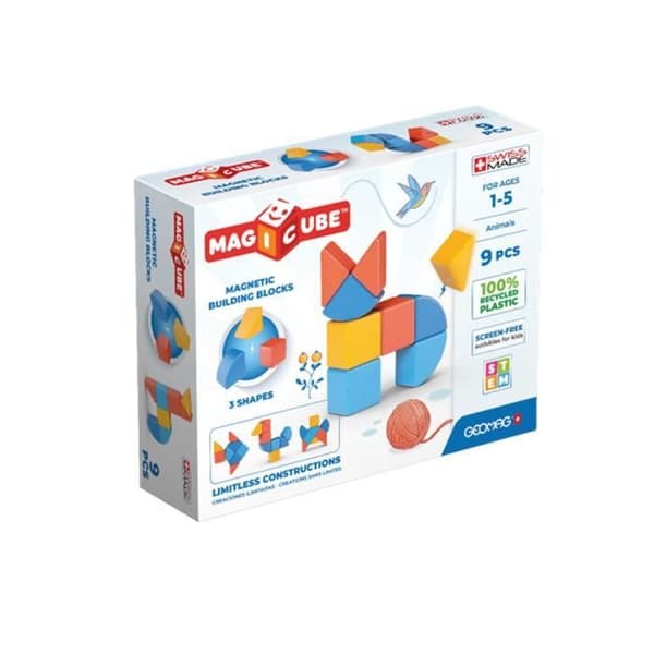 Magicube - Green Line Shape 9 st - Djur