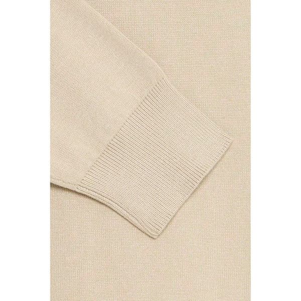 Rullad halv-zip Blend tröja
