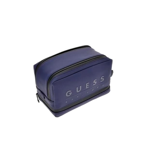 Trousse Guess Man Är 1981 Blå Polyuretan