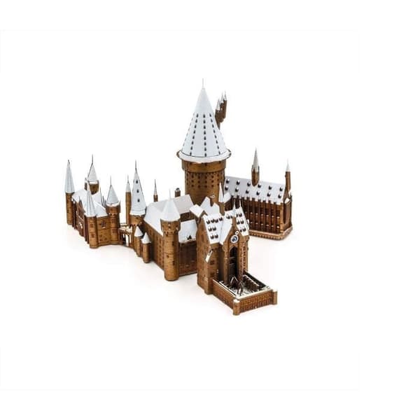 Fascinations Metal Earth Hogwarts in Snow 3D metallpussel