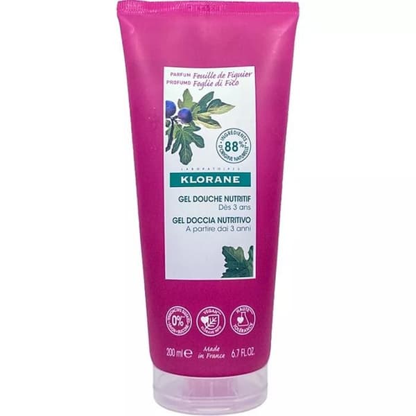 Duschgel - Klorane - Tiarévatten - Cupuaçubutter - 200ml - Utan parabener