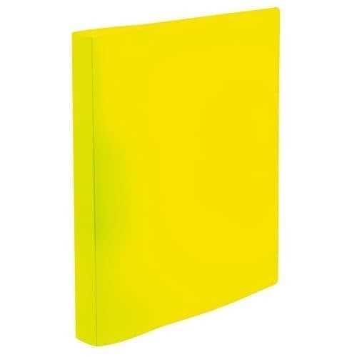 Ringbindare - HERMA - 19710 - A4 - Fluorescerande gul - 2 ringar - Hållbar plast