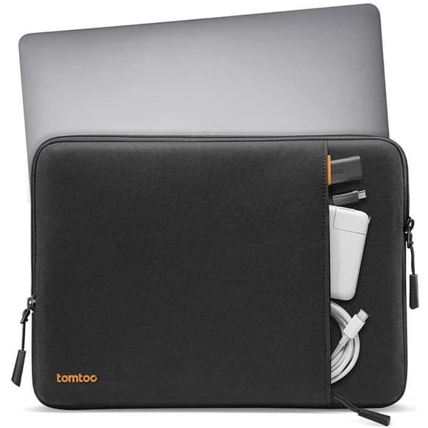 Laptopfodral - TOMTOC - A13 - 15 tum - 360° CornerArmor-skydd - Återvunna tyger