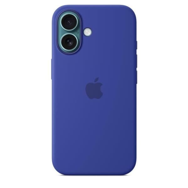 APPLE iPhone 16 - Siliconfodral med MagSafe - Ultramarine