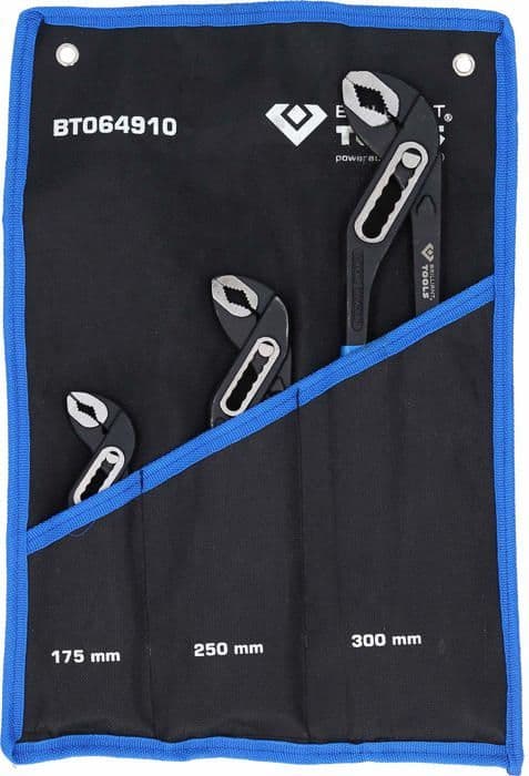 Multitång - BT064910 - 3 delar (7", 10", 12") - Blå - KS Tools