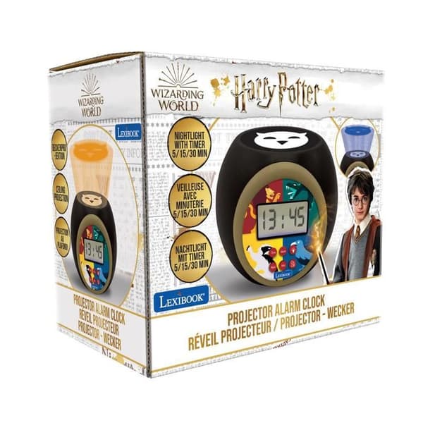 Harry Potter projektor väckarklocka