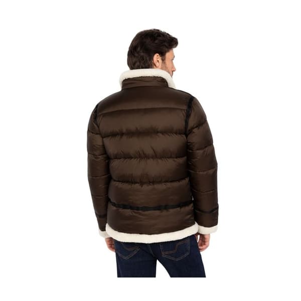 Herreskinnjacka Schott Ref 64100 Brun