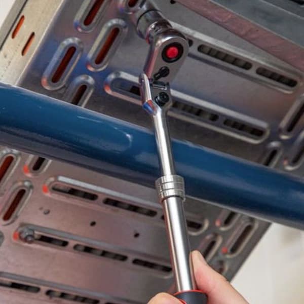 KS TOOLS Teleskopspärr - ledat huvud - 1/2 tum - 920.1330