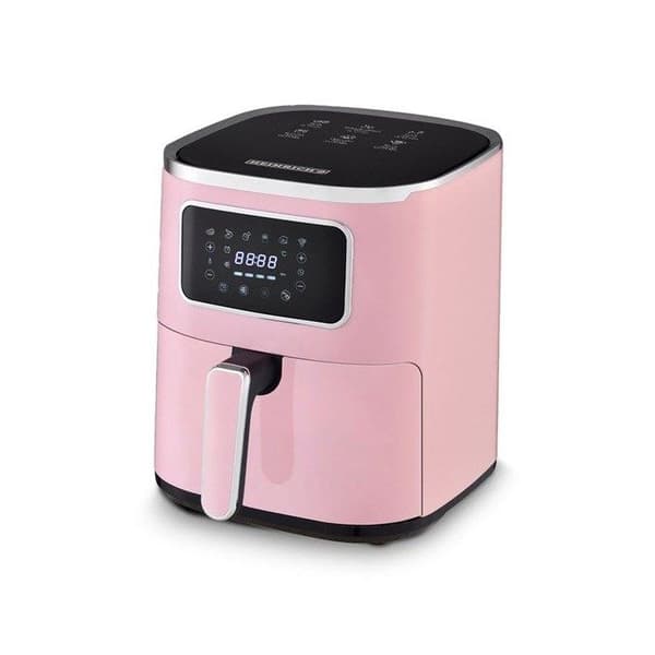 Luftfritös - HEINRICH'S - HFR 8216 - 5 L - 1450 W - Rosa