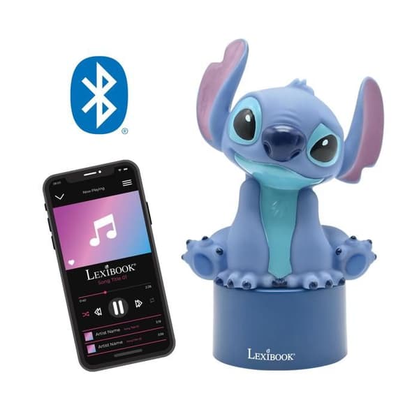 Bluetooth-högtalare nattlampa Stitch