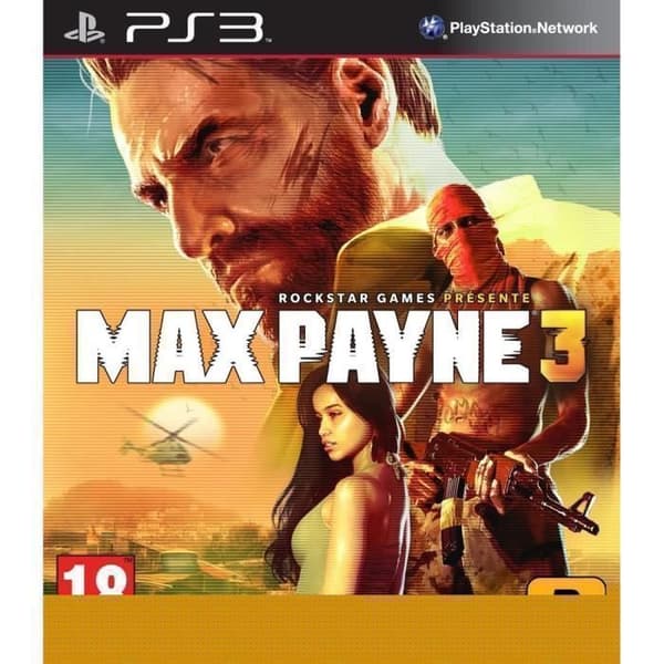 Videospel - Max Payne 3 - PS3 - Action (tredjepersonsskjutare) - PEGI 18+