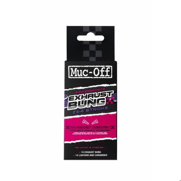 Muc-Off motorcykel avgaspluggar