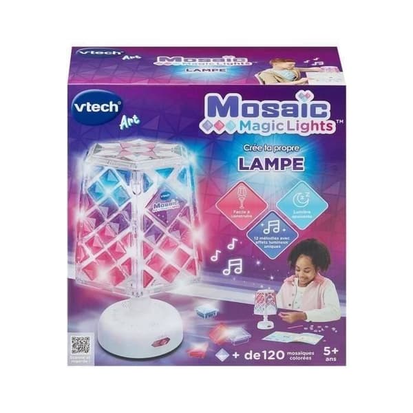VTECH - MOSAIC MAGIC LIGHTS - LAMPA - Flerfärgad