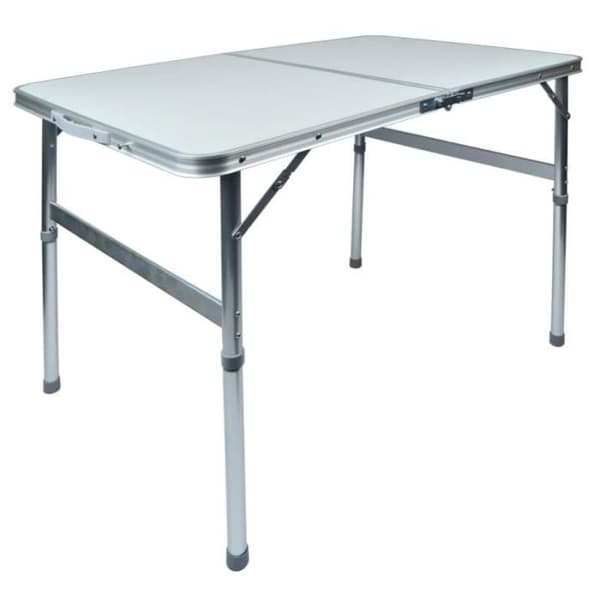 Fällbart arbetsbord - Brüder Mannesmann - Aluminium och MDF - 90x60 cm