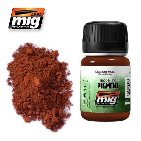 AMMO av Mig Jimenez Pigmenter Medium Rost 3005 - Burk 35 ml