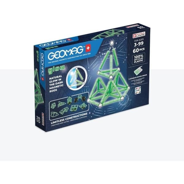 GEOMAG - Miljövänlig 60 st Glow