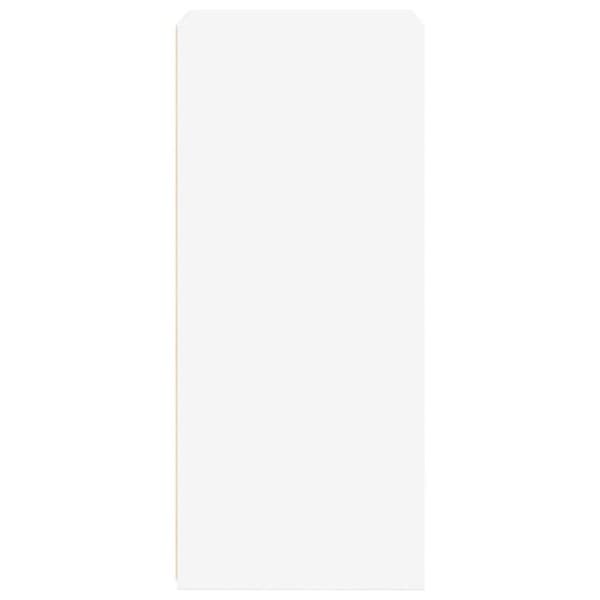 vidaXL Buffé vit 50x41x93 cm ingeniörsmaterial 846362