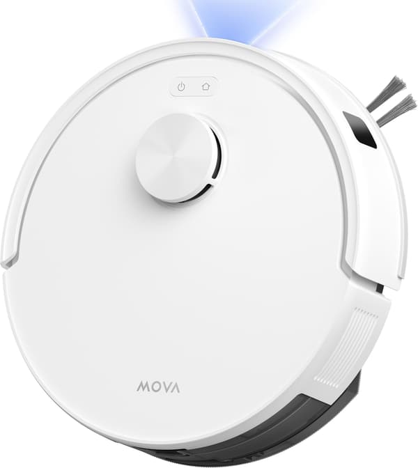 Robotdammsugare - MOVA E20S PRO - 13000 Pa - 330 ml - Vit