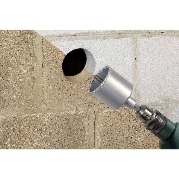 Betongborr - wolfcraft - Diameter 103 mm - Djup 55 mm - Centreringsborr ingår