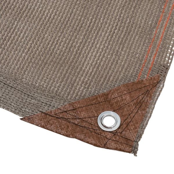 Taupe insynsskydd 220g/m2 WERKA PRO 2 x 10m