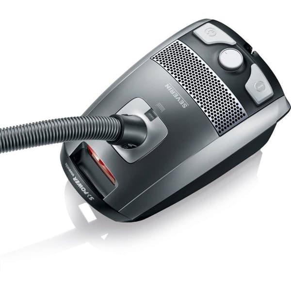 Säckdammsugare - SEVERIN - S'Power - 750 W - 72 dB - 3 L - 72 dB - Tyst - Platina grå