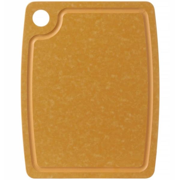 Skärbräda i träfiber 440 x 325 mm - brun