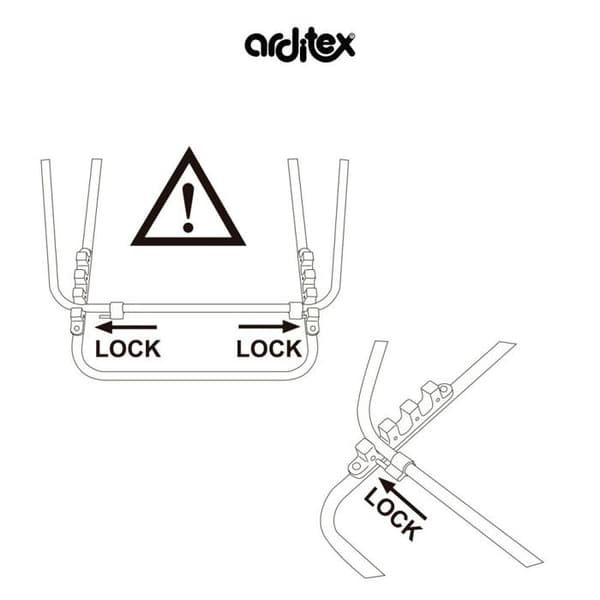 Fällbar Stitch vilstol -