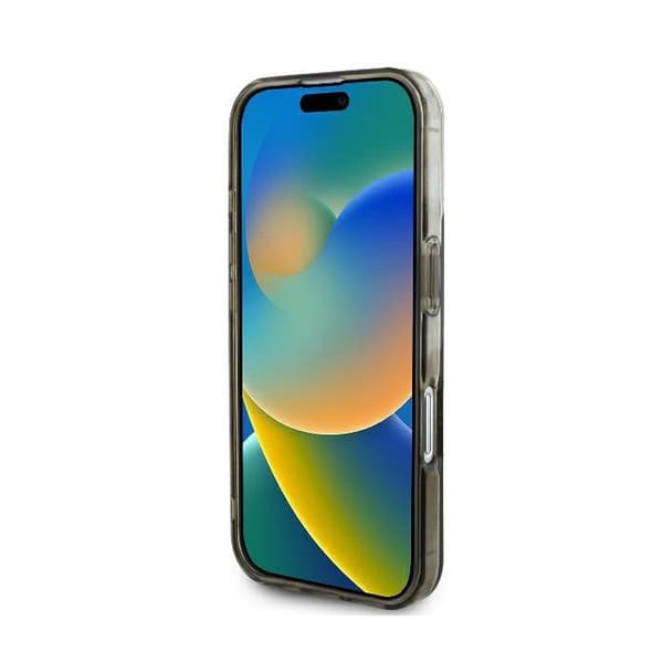 Coque Guess IML 4G Bakgrund MagSafe för iPhone 16 - Brun