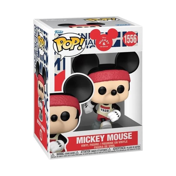 Figur - Funko - POP Disney - Mickey Mouse - 9 cm - Vinyl - Barn